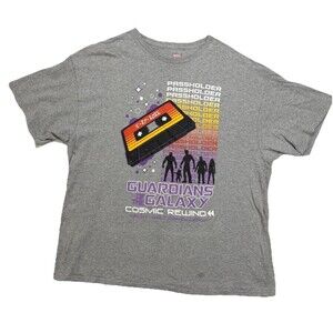Guardians Of The Galaxy Cosmic Rewind Marvel Disney Passholder T-shirt 2022 XXL